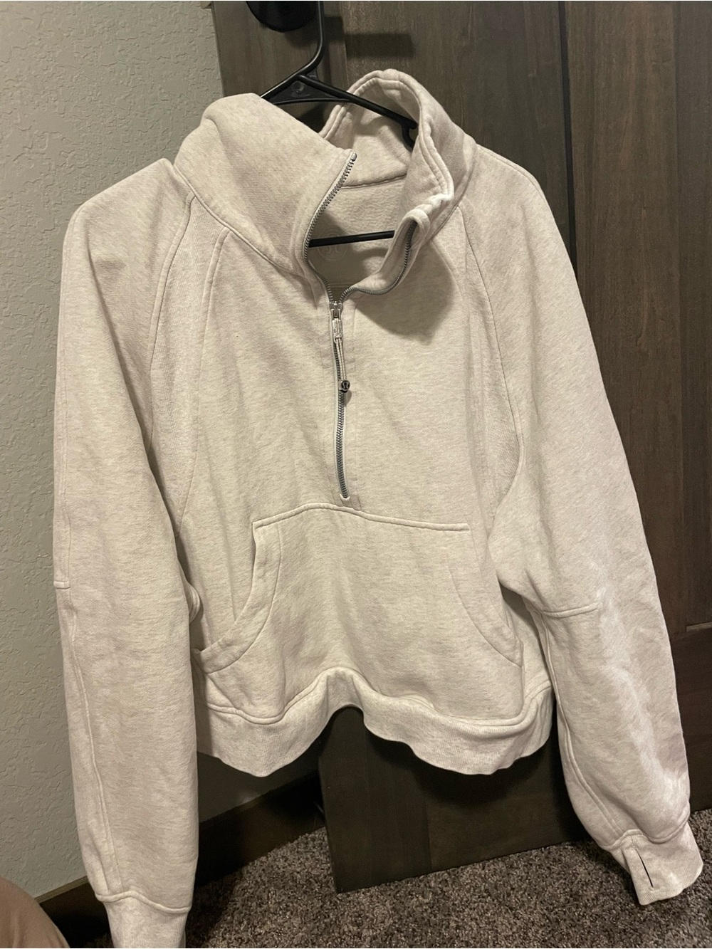 Lululemon Quarter Zip Scuba